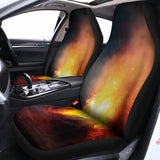 Volcano Eruption Print Universal Fit Car Seat Covers 102422