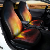Volcano Eruption Print Universal Fit Car Seat Covers 102422