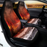 Volcano On The Sea Print Universal Fit Car Seat Covers 102422