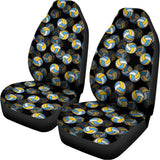 Volleyball Pattern Print Universal Fit Car Seat Covers 102422