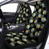 Volleyball Pattern Print Universal Fit Car Seat Covers 102422