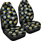 Volleyball Pattern Print Universal Fit Car Seat Covers 102422