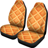 Waffle Print Universal Fit Car Seat Covers 102422
