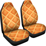 Waffle Print Universal Fit Car Seat Covers 102422