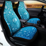 Water Drops Print Universal Fit Car Seat Covers 102422