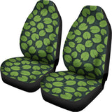 Water Lily Pads Pattern Print Universal Fit Car Seat Covers 102422