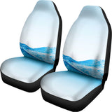 Water Wave Print Universal Fit Car Seat Covers 102422