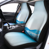Water Wave Print Universal Fit Car Seat Covers 102422