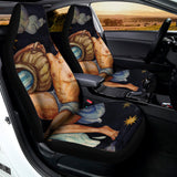 Watercolor Aquarius Zodiac Sign Print Universal Fit Car Seat Covers 102422