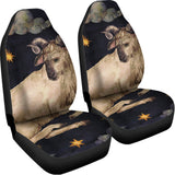 Watercolor Aries Zodiac Sign Print Universal Fit Car Seat Covers 102422