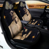 Watercolor Aries Zodiac Sign Print Universal Fit Car Seat Covers 102422