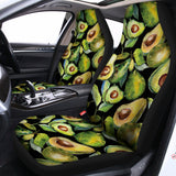 Watercolor Avocado Print Universal Fit Car Seat Covers 102422