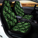 Watercolor Bamboo Pattern Print Universal Fit Car Seat Covers 102422