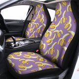 Watercolor Banana Pattern Print Universal Fit Car Seat Covers 102422