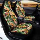 Watercolor Bird Of Paradise Print Universal Fit Car Seat Covers 102422