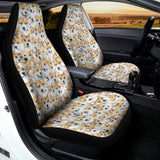 Watercolor Corgi Pattern Print Universal Fit Car Seat Covers 102422