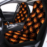 Watercolor Crab Pattern Print Universal Fit Car Seat Covers 102422