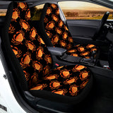 Watercolor Crab Pattern Print Universal Fit Car Seat Covers 102422