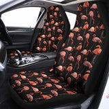 Watercolor Flamingo Pattern Print Universal Fit Car Seat Covers 102422