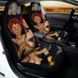 Watercolor Gemini Zodiac Sign Print Universal Fit Car Seat Covers 102422