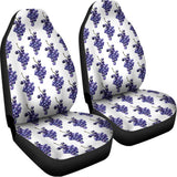 Watercolor Grape Pattern Print Universal Fit Car Seat Covers 102422