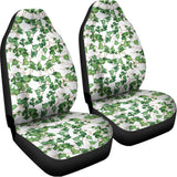 Watercolor Ivy Leaf Pattern Print Universal Fit Car Seat Covers 102422