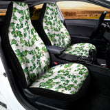 Watercolor Ivy Leaf Pattern Print Universal Fit Car Seat Covers 102422
