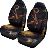 Watercolor Libra Zodiac Sign Print Universal Fit Car Seat Covers 102422