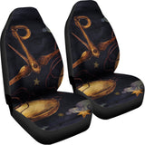Watercolor Libra Zodiac Sign Print Universal Fit Car Seat Covers 102422
