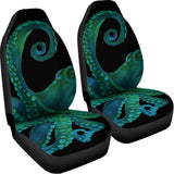 Watercolor Octopus Print Universal Fit Car Seat Covers 102422