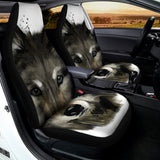 Watercolor Painting Wolf Print Universal Fit Car Seat Covers 102422