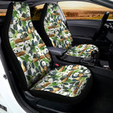 Watercolor Panda Bear Pattern Print Universal Fit Car Seat Covers 102422