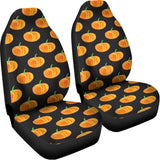 Watercolor Pumpkin Pattern Print Universal Fit Car Seat Covers 102422
