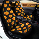 Watercolor Pumpkin Pattern Print Universal Fit Car Seat Covers 102422
