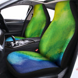 Watercolor Rainbow LGBT Pride Print Universal Fit Car Seat Covers 102422