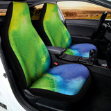 Watercolor Rainbow LGBT Pride Print Universal Fit Car Seat Covers 102422