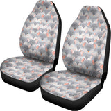 Watercolor Rat Pattern Print Universal Fit Car Seat Covers 102422