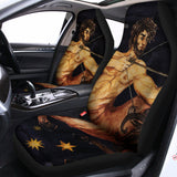 Watercolor Sagittarius Zodiac Sign Print Universal Fit Car Seat Covers 102422