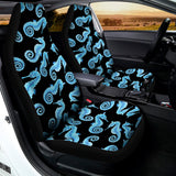 Watercolor Seahorse Pattern Print Universal Fit Car Seat Covers 102422