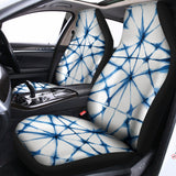 Watercolor Shibori Pattern Print Universal Fit Car Seat Covers 102422