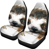 Watercolor Sloth Print Universal Fit Car Seat Covers 102422