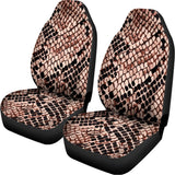 Watercolor Snakeskin Print Universal Fit Car Seat Covers 102422