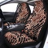 Watercolor Snakeskin Print Universal Fit Car Seat Covers 102422