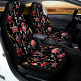 Watercolor Tattoo Print Universal Fit Car Seat Covers 102422