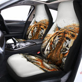 Watercolor Tiger Print Universal Fit Car Seat Covers 102422