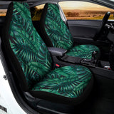 Watercolor Tropical Leaf Pattern Print Universal Fit Car Seat Covers 102422