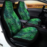 Watercolor Tropical Leaves Pattern Print Universal Fit Car Seat Covers 102422