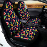 Watercolor Tropical Pattern Print Universal Fit Car Seat Covers 102422