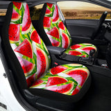 Watercolor Watermelon Pattern Print Universal Fit Car Seat Covers 102422