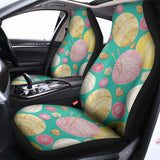 Watercolor Yarn Pattern Print Universal Fit Car Seat Covers 102422